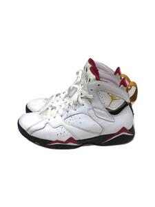 NIKE◆AIR JORDAN 7 RETRO_エアジョーダン 7 レトロ/27.5cm/WHT/汚れ有り