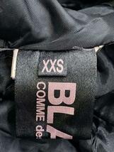 BLACK COMME des GARCONS◆フーデットデザインジャケット/XXS/ポリエステル/BLK/無地/1L-J027/AD2013_画像3