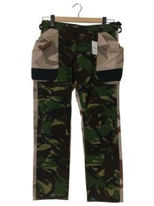 GRIFFIN◆KINGSTON PANT DESERT CAMO/ボトム/S/コットン/KHK/カモフラ/GFB22B