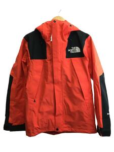 THE NORTH FACE◆MOUNTAIN JACKET_マウンテンジャケット/S/ナイロン/ORN