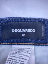 DSQUARED2◆ストレートパンツ/S/コットン/IDG/無地/S74LA0679 S30330_画像8