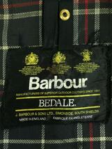 Barbour◆90s/BEDALE/ビデイル/オイルドジャケット/コットン/ネイビー_画像3