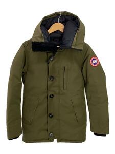 CANADA GOOSE◆カナダグース/ダウンジャケット/XXS/ナイロン/KHK/3438JM/ファー欠品/JASPER PARKA