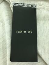 FEAR OF GOD◆Tシャツ/S/コットン/Eternalコレクション/ベージュフロックロゴTシャツ/タグ付き_画像4