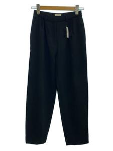 DES PRES◆22AW/ハイツイストジョーゼットタックパンツ/32/BLK/22042404107