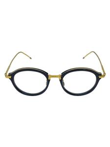 THOM BROWNE. NEW YORK*SHINY 18K GOLD METAL BRIDGE&TEMPLES/CLR/TB-011F-49