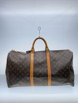 LOUIS VUITTON◆キーポル55_モノグラム・キャンバス_BRW/PVC/BRW_画像3