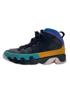 NIKE◆AIR JORDAN 9 RETRO/エアジョーダンレトロ/ブラック/302370-065/28.5cm/BLK