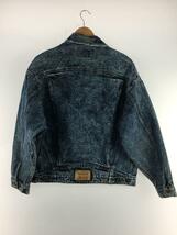 Levi’s◆90s/75068-0219/ケミカルウォッシュ/Gジャン/L/デニム/IDG_画像2