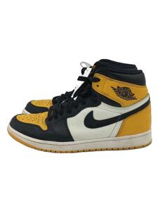 NIKE◆AIR JORDAN 1 RETRO HIGH OG_エアジョーダン 1 レトロ ハイ OG/27.5cm/YLW/