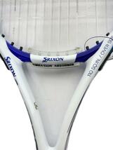 SRIXON◆テニスラケット/硬式ラケット/BLU/110SOIN/OVERSIZE/使用感_画像5