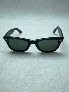 Ray-Ban◆WAYFARER/サングラス/ウェリントン/プラスチック/BLK/メンズ/RB2140-A/※キズ汚れ有