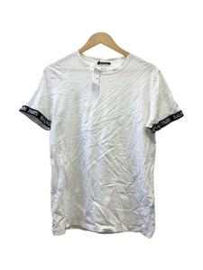 BALMAIN◆Tシャツ/L/コットン/WHT