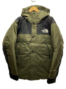 THE NORTH FACE◆MOUNTAIN DOWN JACKET_マウンテンダウンジャケット/M/ゴアテックス/KHK/ND92237