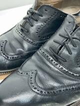 COLE HAAN◆着用感有/オリジナルグランド ショートウィングオックスフォードII/UK8.5/BLK/C26170_画像6