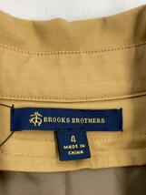 BROOKS BROTHERS◆ミディ丈トレンチコート/センターベント/4/コットン/BEG/無地_画像3