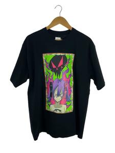 NEIGHBORHOOD◆Tシャツ/L/コットン/ブラック/231PCJIN-ST01S/ネイバーフッド