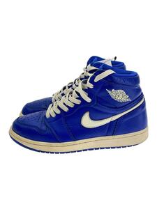 NIKE◆AIR JORDAN 1 RETRO HIGH OG/エアジョーダン1レトロハイ/ブルー/26.5cm/BLU