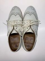 Tricker’s◆BOURTON/ドレスシューズ/-/WHT_画像3