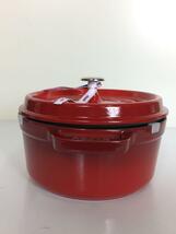 Staub◆鍋/容量:2.5L/サイズ:22cm/RED/1102206_画像5