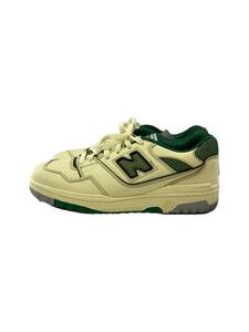 NEW BALANCE◆ローカットスニーカー/27.5cm/IVO/レザー/bb550ay1