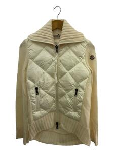 MONCLER◆ダウンジャケット/XS/ナイロン/CRM/無地/G20939B00029