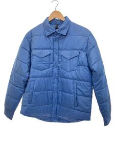 THE NORTH FACE◆CAMP SIERRA STUFFED SHIRT_キャンプシエラスタッフドシャツ/M/ポリエステル/ネイビー