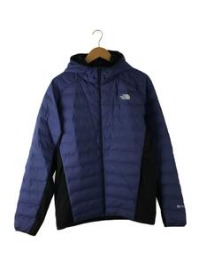 THE NORTH FACE◆ゴアテックスレッドランフーディ/中綿ジャケット/XL/ナイロン/ブルー