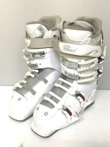 HEAD*carve7.5 ski boots /24.5cm/WHT