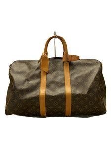 LOUIS VUITTON◆キーポル45_モノグラム・キャンバス_BRW/PVC/BRW