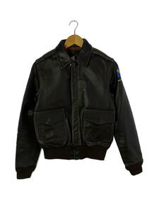 MORGAN* flight jacket /34/ leather /BRW/ plain 