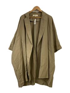 ENFOLD* coat /36/ cotton /KHK/3009S130-1040/ fine cotton wide BOX coat /2016MODEL