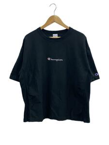 Champion◆Tシャツ/L/コットン/ブラック/C8-P372