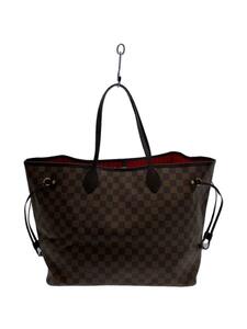 LOUIS VUITTON◆1)ネヴァーフルGM_ダミエ・エベヌ_BRW/PVC/ブラウン/N51106