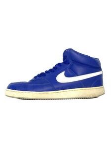 NIKE◆COURT VISION MID SL/27cm/ブルー/CD5467-400