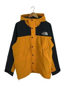 THE NORTH FACE◆MOUNTAIN LIGHT JACKET_マウンテンライトジャケット/L/ナイロン/YLW/無地