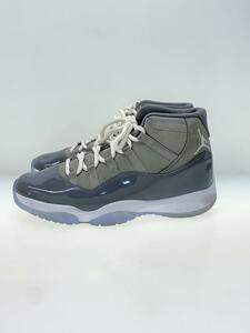 NIKE◆AIR JORDAN 11 RETRO_エアジョーダン 11 レトロ/27.5cm/GRY