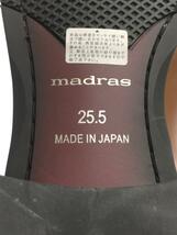 MADRAS◆ドレスシューズ/25.5cm/BRW/レザー/M350_画像5