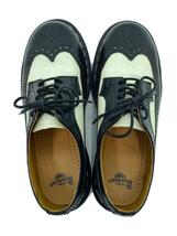 Dr.Martens◆3989 BROGUE SHOE/シューズ/UK7/BLK/レザー/10458001/イエローステッチ_画像3