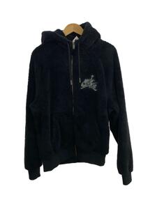 NIKE◆JORDAN WINGS SHERPA SOLID FULL ZIP/S/ポリエステル/BLK/cj7778-010