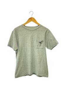 THE NORTH FACE◆Tシャツ/M/コットン/GRY/NT32003X