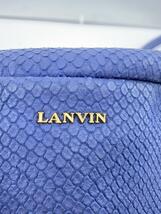 LANVIN◆ショルダーバッグ/-/NVY_画像5