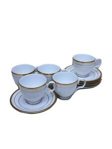 Noritake◆カップ&ソーサー/5点セット/WHT/F91988/4335