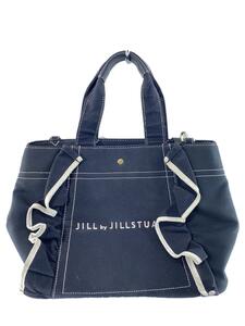 JILL by JILLSTUART◆トートバッグ/キャンバス/BLK/無地/125-0183208