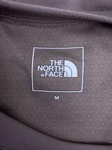 THE NORTH FACE◆ザノースフェイス/Tシャツ/M/ポリエステル/カーキ/無地/NTW12267_画像3