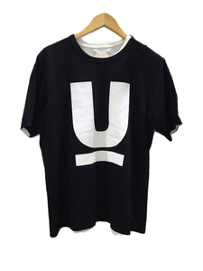 UNDERCOVER◆Tシャツ/2/コットン/ブラック/UCV9810-1/リバーシブルTEE U/I AM THE SOLOIST