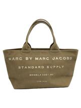 MARC BY MARC JACOBS◆トートバッグ/コットン/KHK_画像1