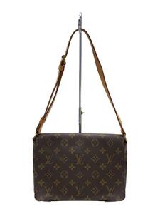 LOUIS VUITTON◆ミュゼット・タンゴ_モノグラム・キャンバス_ショートショルダー_BRW/PVC/BRW