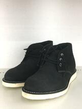 RED WING◆チャッカブーツ/26cm/BLK/スウェード/3147/Work Chukka/ワークチャッカ/箱付属_画像2