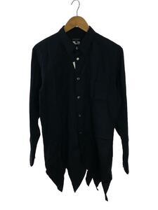 COMME des GARCONS SHIRT◆長袖シャツ/M/コットン/BLK/無地/PK-B019